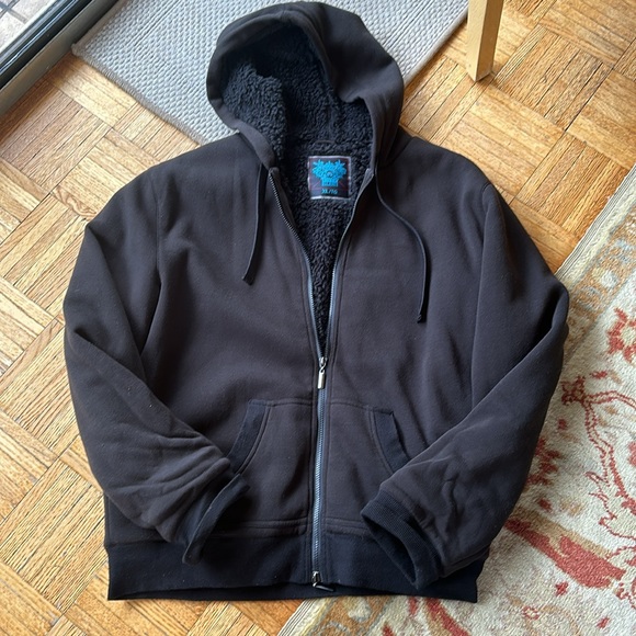 River Island Men’s Fleece Hoody - Picture 2 of 4